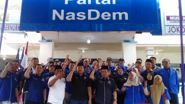 DPD Partai Nasdem Kab.Tubaba Gelar Rakordasus Siap Menangkan Mustafa-Aja