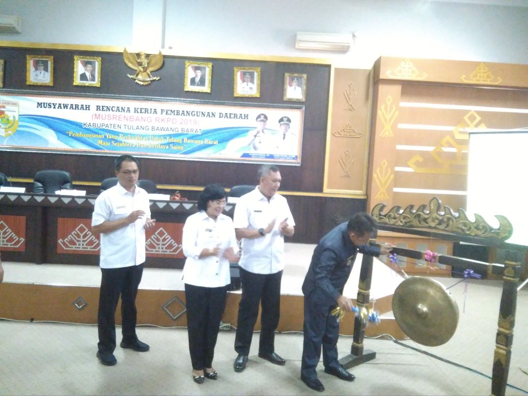 Pemkab Tubaba Gelar Musrenbang RKPD 2019