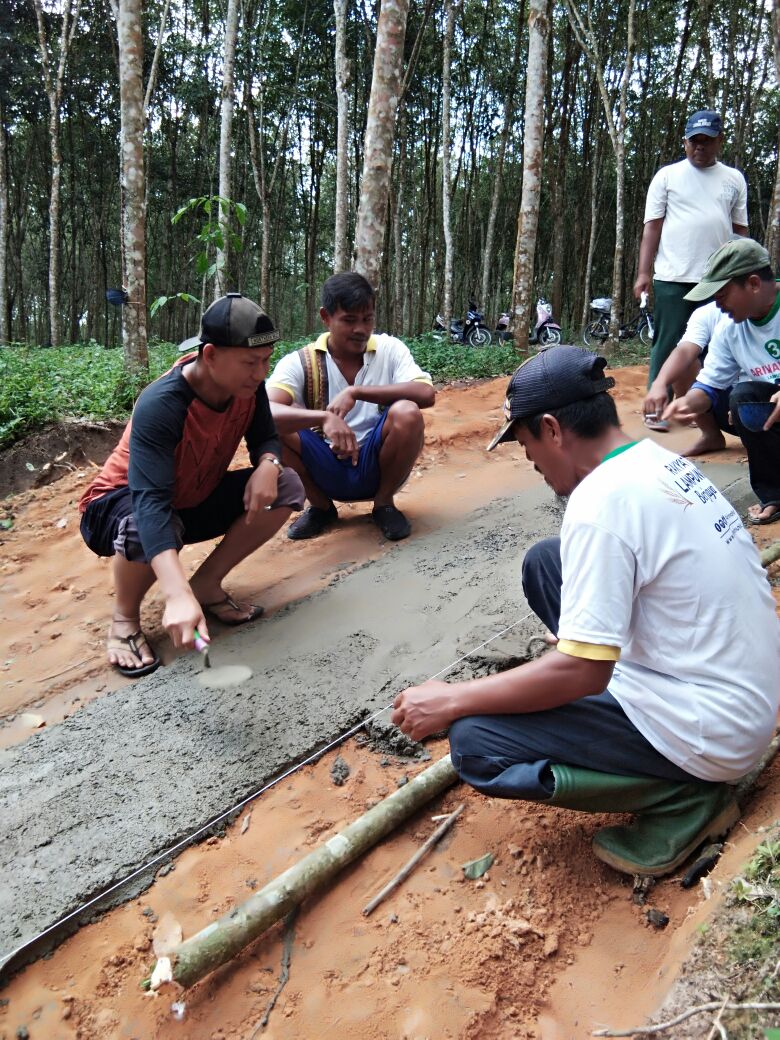 Bersama Rakyat Anggota DPRD Tubaba Fraksi Golkar Salmani Bergotong Royong