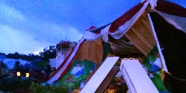 Akibat Diterpa Angin, Tratak Dan Kursi Stan Perayaan MTQ Tubaba Roboh