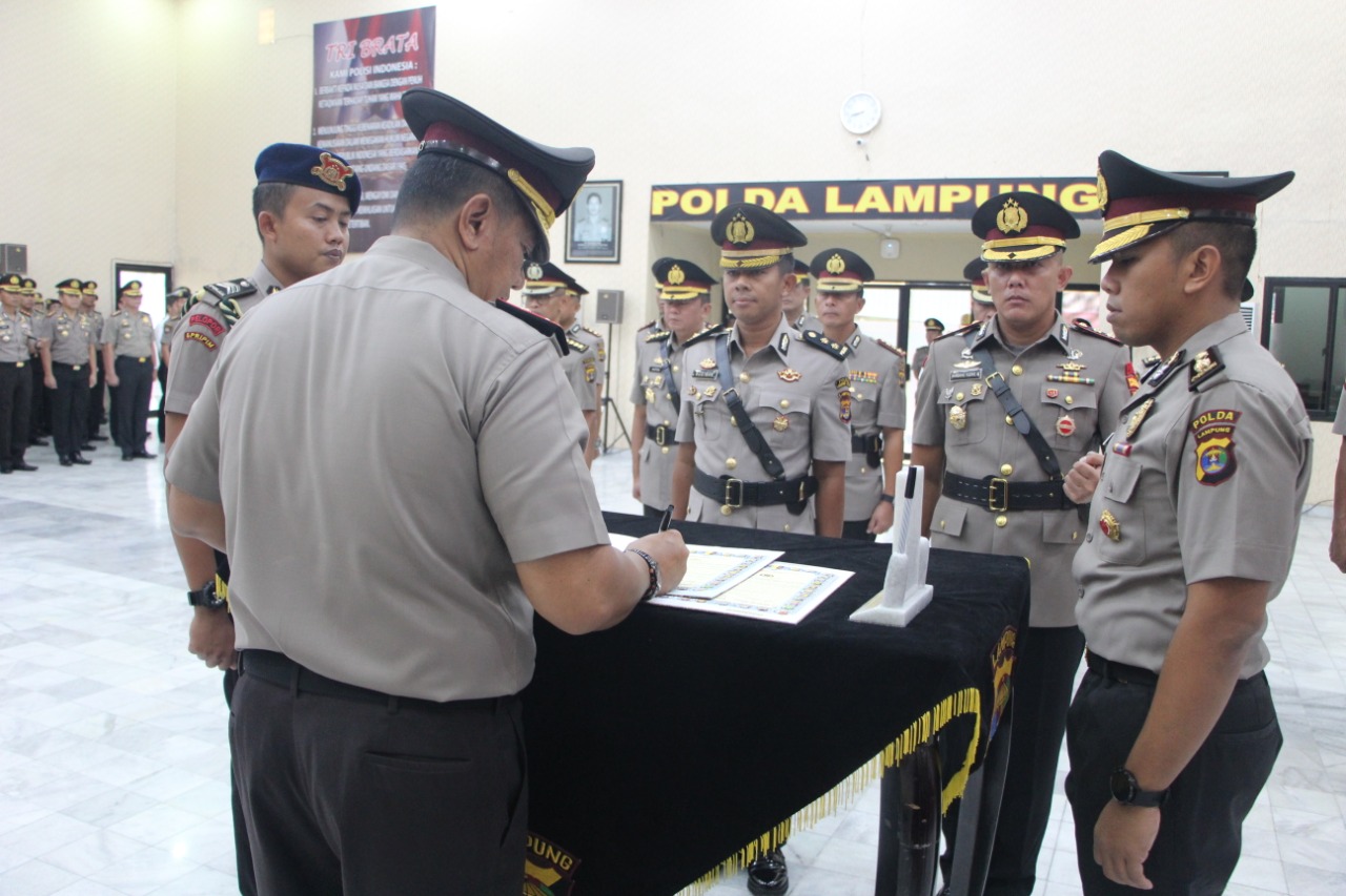 Jabatan Kapolres Lampung Utara Resmi Diserahterimakan
