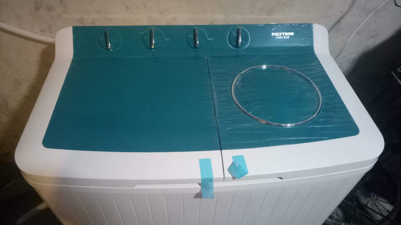 Toko Saeda Natar Diduga Jual Mesin Cuci Rusak