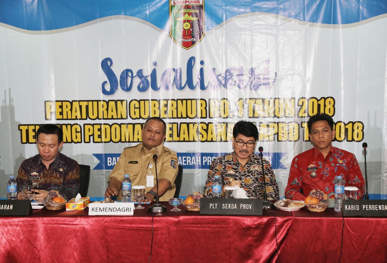 Sejak 1 Januari 2018 Pemprov Lampung Telah Implementasikan Transaksi Non Tunai