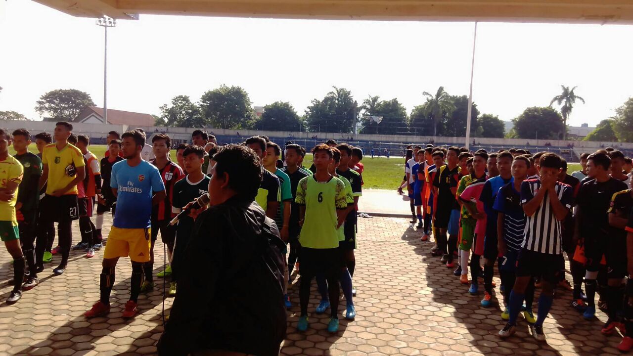 136 Pemain Sepak Bola Antusias Ikuti Seleksi SS Lampung