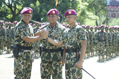 Sertijab Danbrigif-3 Marinir, Kol. Mar. Agung Trisnanto Siap Jalankan Amanat