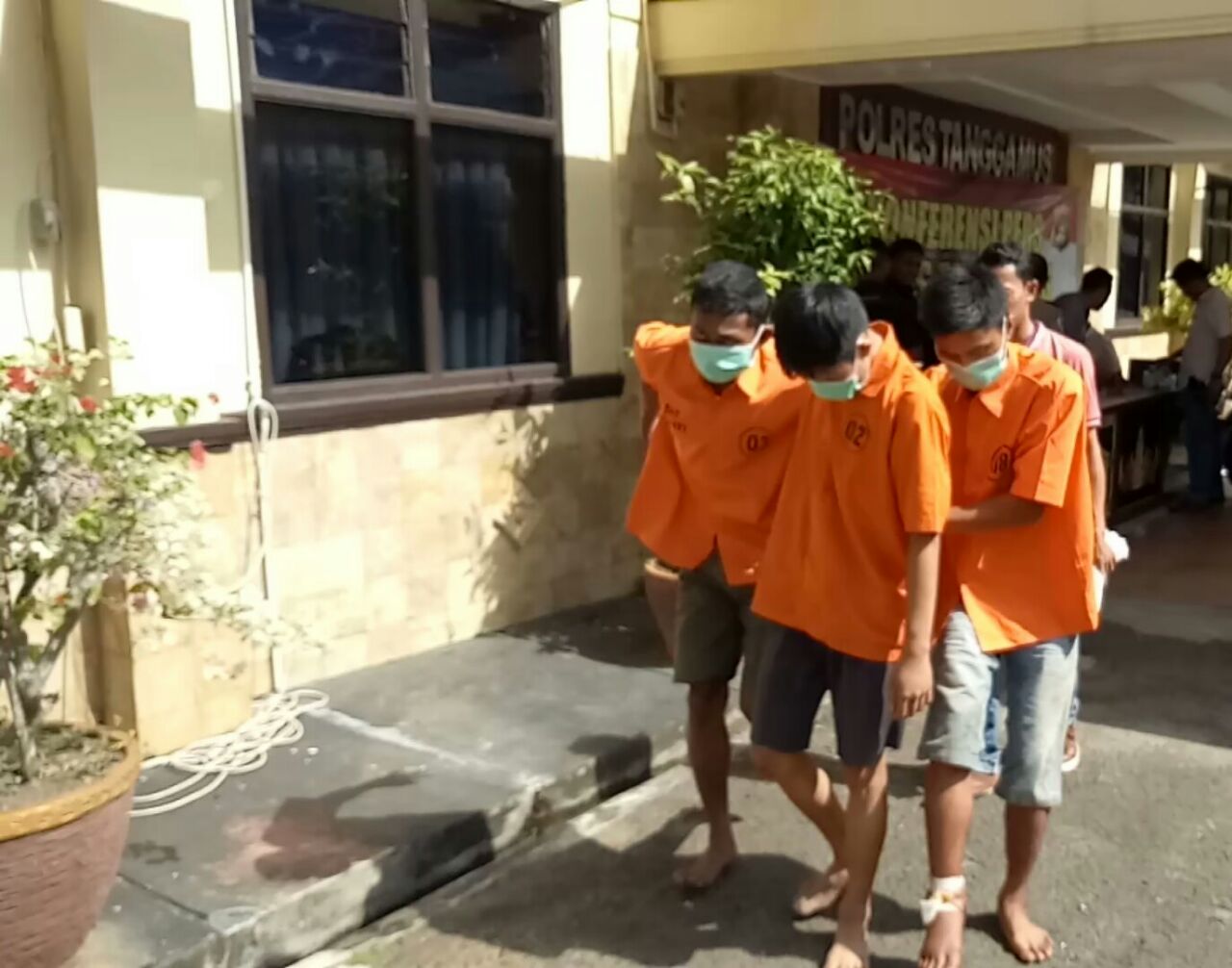 Tak Hanya Kasus Curas, Pemuda Yang di Amankan Polres Tanggamus Diduga Memakai Shabu