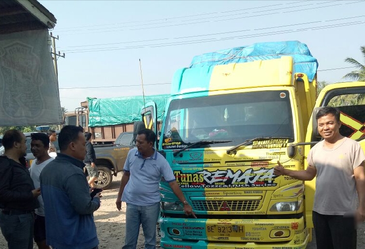 Tim Gabungan Berhasil Amankan Truck Curian dan Buru Empat Terduga Pelaku