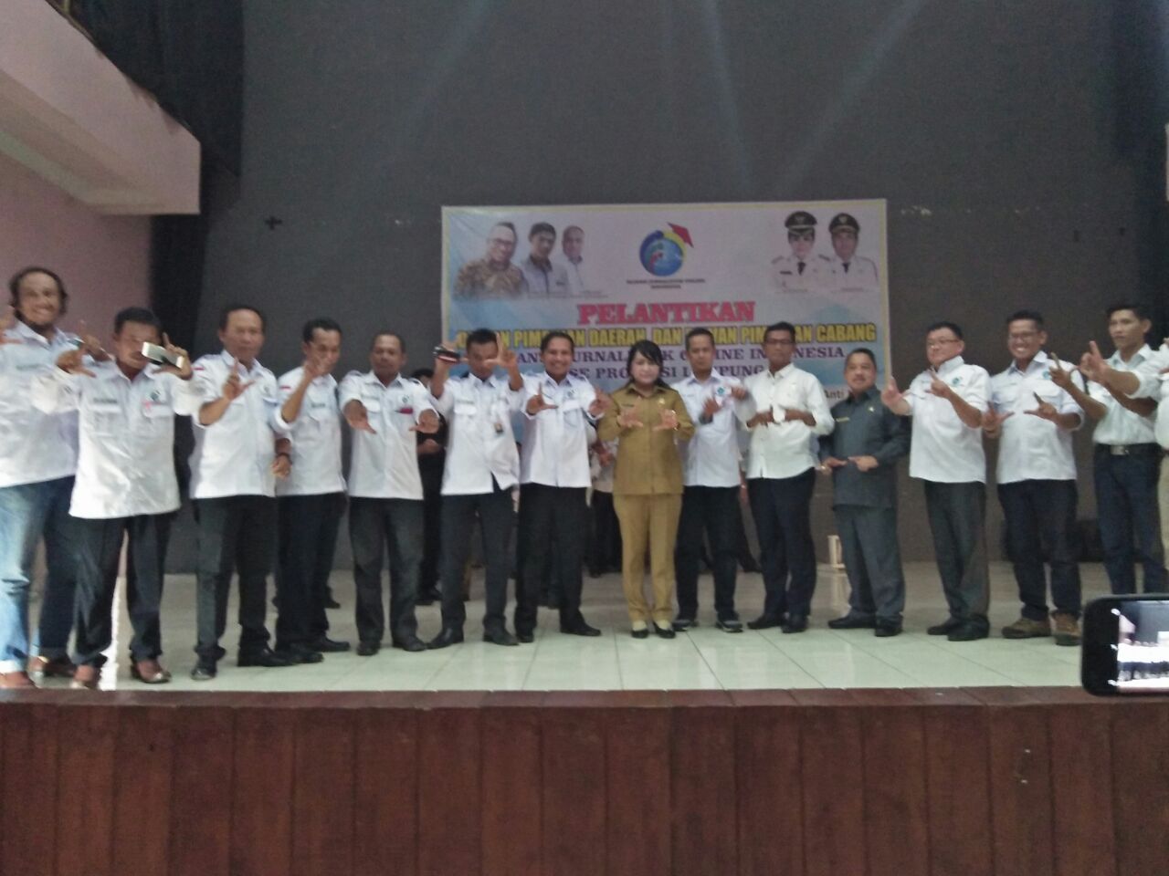 Romzi Hermansyah Resmi Nahkodai DPD AJOI Provinsi Lampung