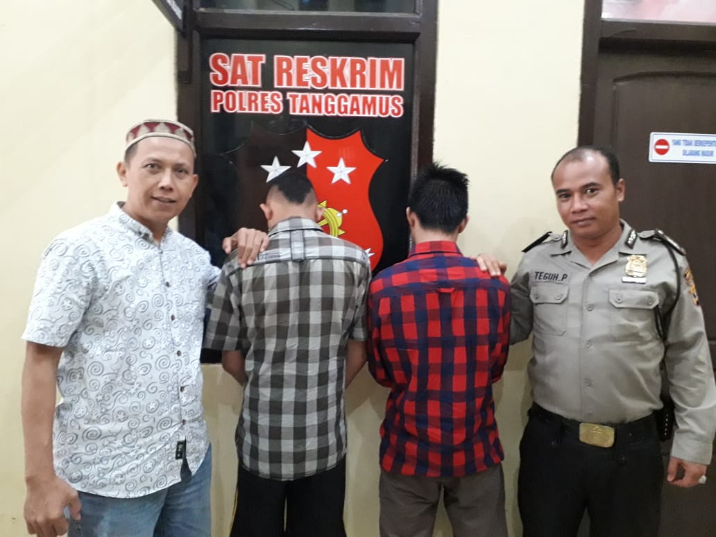 Tekab 308 Polres Tanggamus Berhasil Mengamankan 2 Pelaku Curas