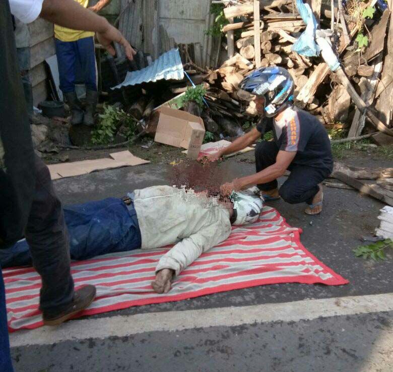 Pengendara Motor Tewas Tertimpa Pohon Tumbang di Jalinsum