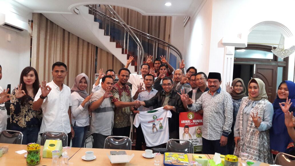 Jaringan Organisasi Kemanusiaan (JOKAN) Dukung Arinal-Chusnunia