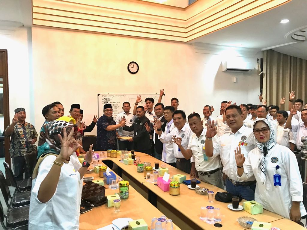 Dukung Arinal-Chusnunia, DPP BNM Silaturahmi Ke Posko Tim Kerja Pemenangan