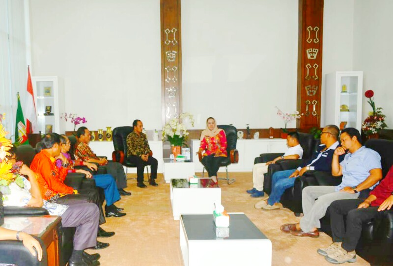 PWI Bersama Bupati Tuba Adakan Audiensi ke-6 Berjuluk Sai Bumi Nengah Nyappur