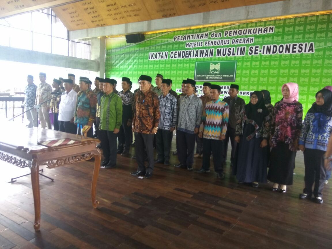 Ketua ICMI Lampung Kukuhkan Pengurus Daerah ICMI Kabupaten Tubaba