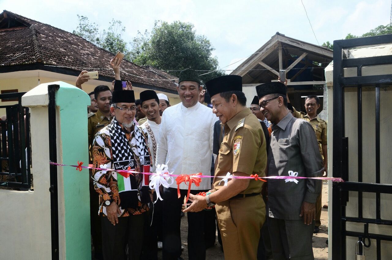 Bupati Tubaba Minta Yayasan dan Madrasah Koordinasi Penataan Perkampungan Bersinergi Dengan Pemkab