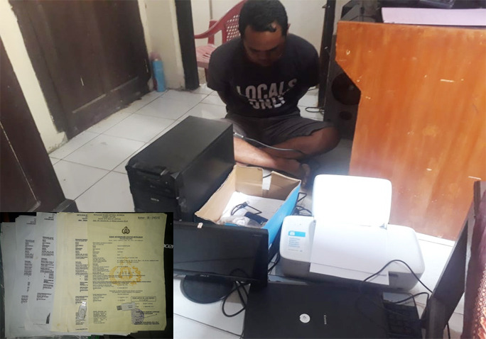 Polsek Tulang Bawang Tengah Ungkap Sindikat Pemalsu SKCK di Tulang Bawang Barat