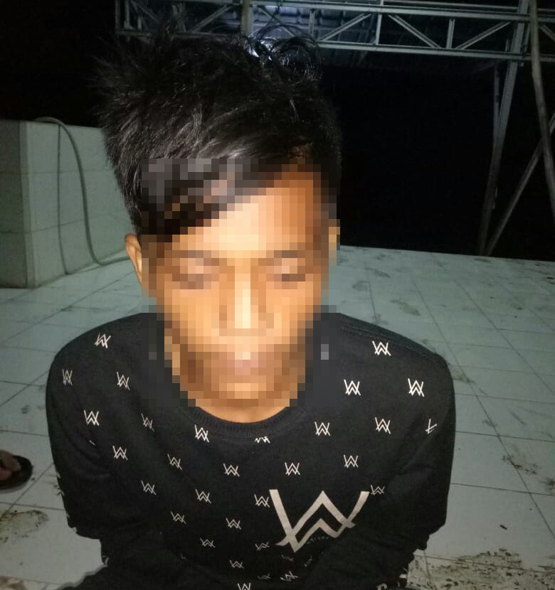 Simpan Senjata Rakitan Seorang Pemuda Ditangkap