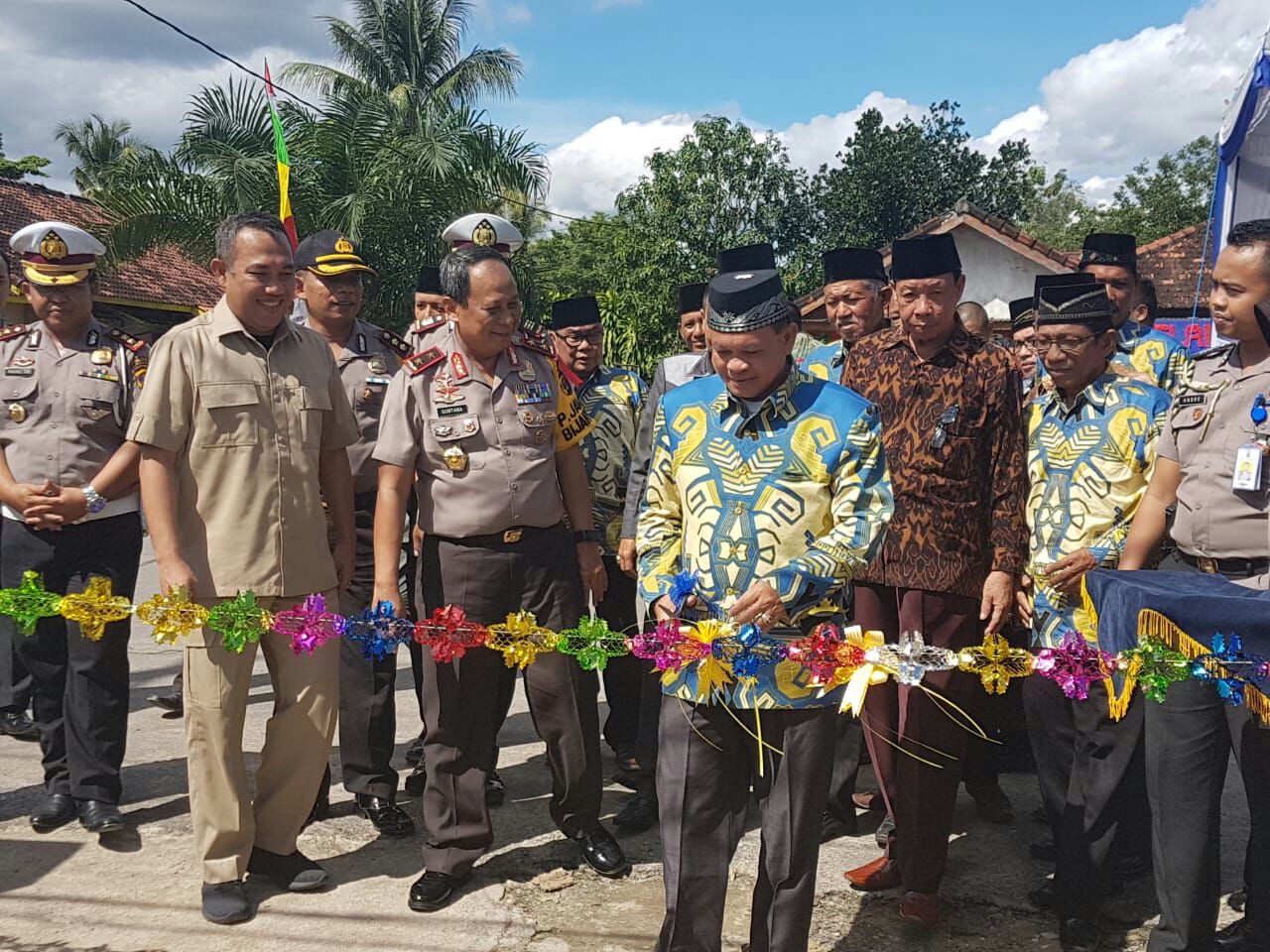 Kapolda Resmikan Pelayanan Publik di Mapolres Tubaba