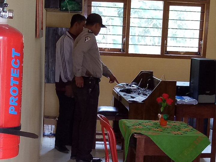 Ruang Laboratorium SMAN 03 Tubateng di Bobol Maling Pagi Tadi