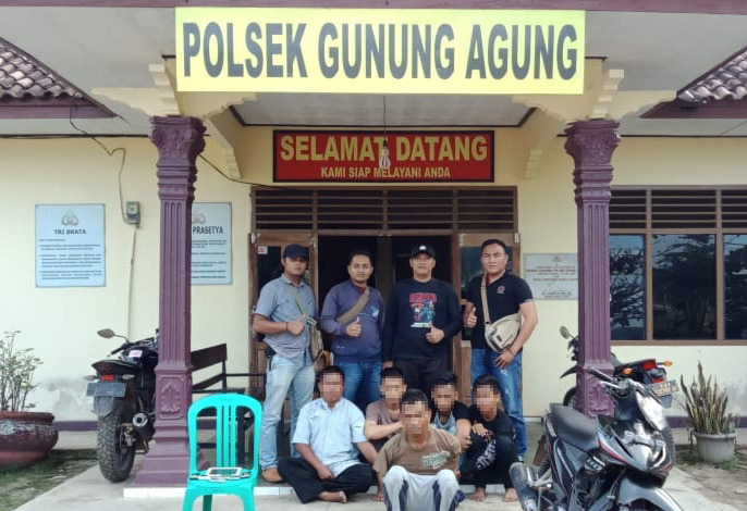 Lima Pelaku Curat Spesialis Rumah Kosong di Tulang Bawang Barat Ditangkap Polisi
