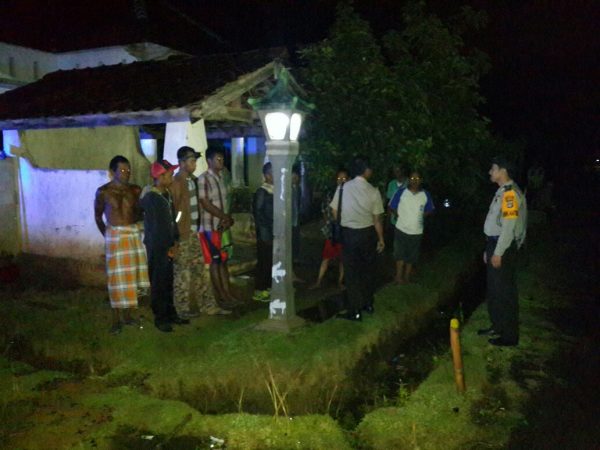 Jelang Lomba Siskamling, Kapolsek Adakan Patroli Rutin Di Tubaba