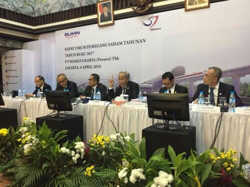 PT Waskita Karya Gelar Rapat Umum Pemegang Saham (RUPS) Tahun Buku 2017