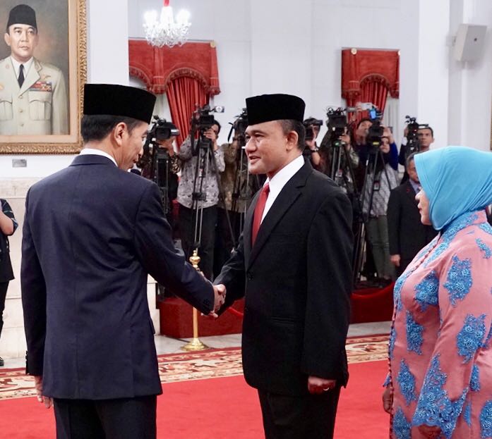 Presiden Lantik Irjen Pol Heru Winarko Sebagai Kepala BNN