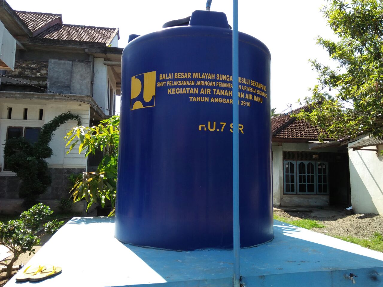 Proyek Penyediaan Air Baku Puluhan Milyar Tak Berfungsi di Tanggamus