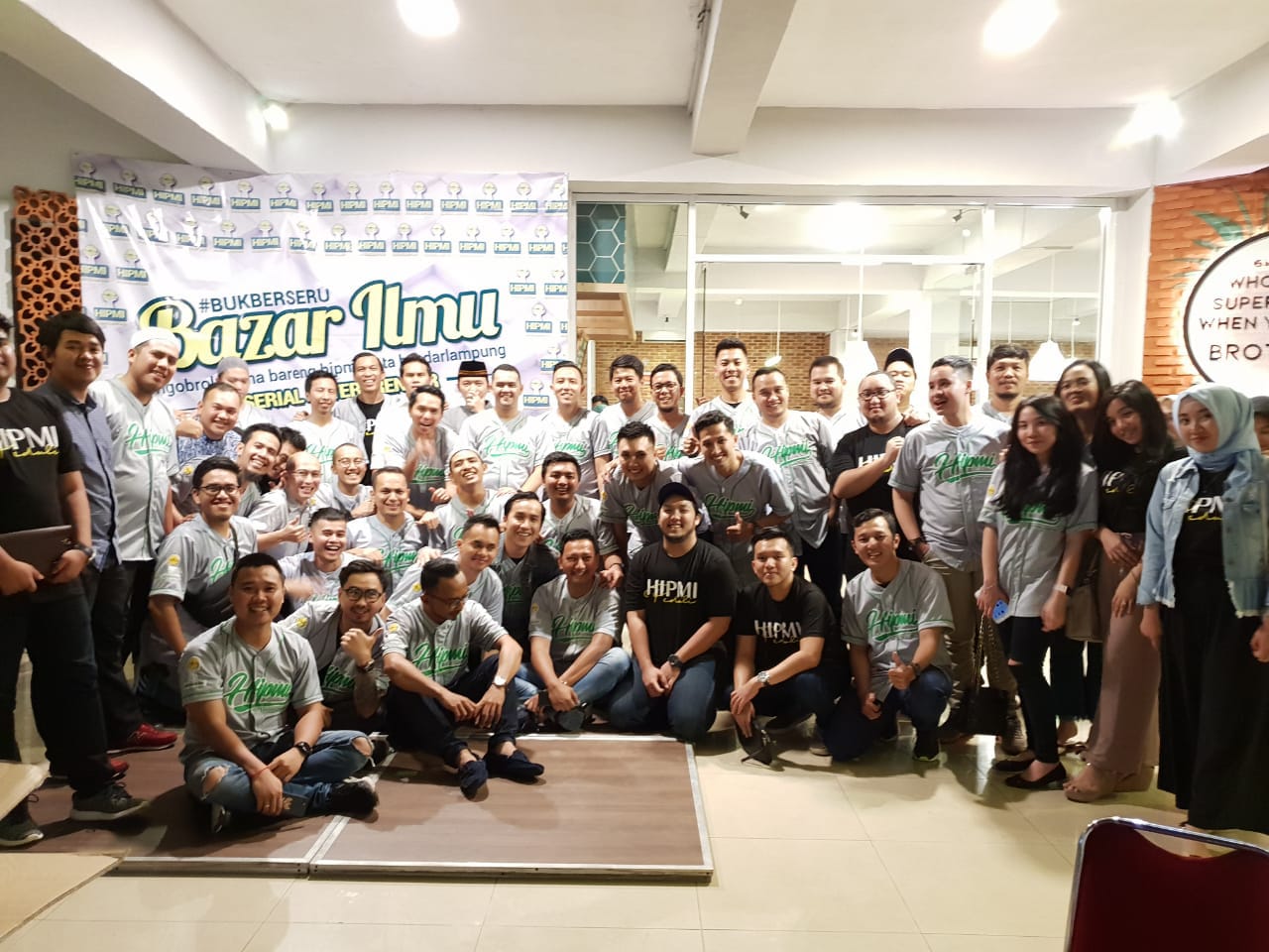 HIPMI Bandarlampung Gelar Bazar Ilmu dan Buka Bersama