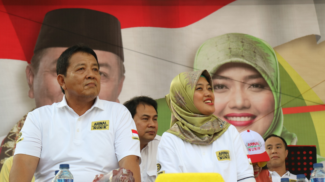 Arinal – Nunik Memaknai Pancasila Sebagi Pedoman Mebangun Lampung Yang Lebih Baik