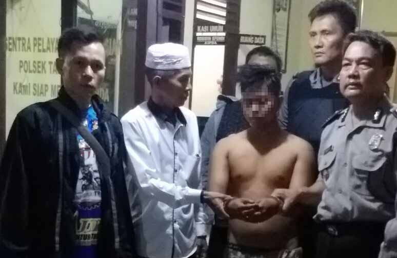 Dibantu Warga, Polsek Tanjungraja Amankan Pelaku Curas