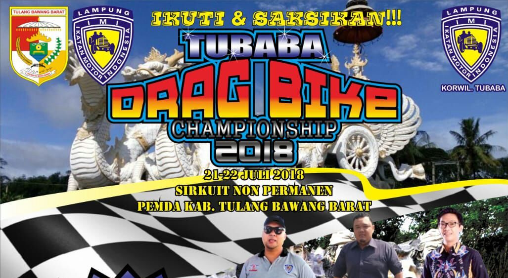 IMI Tubaba Akan Helat Perlombaan Dragbike Championship 2018
