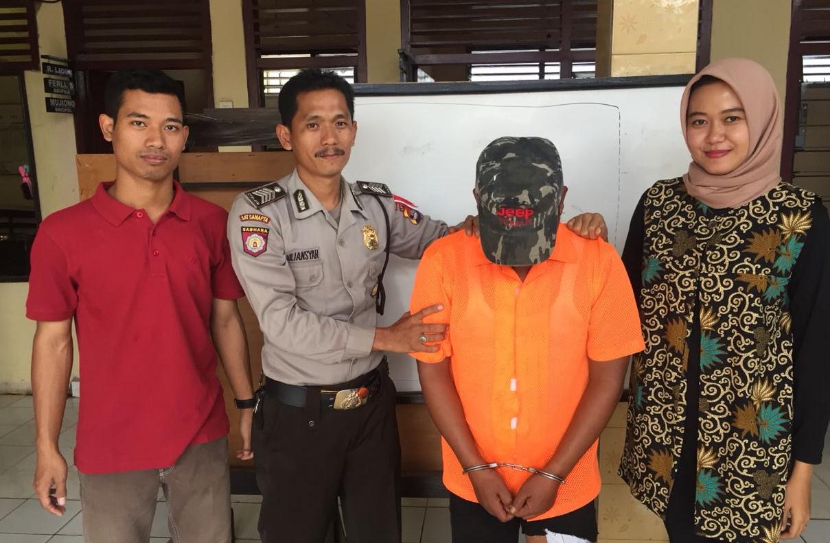 Polsek Pulau Panggung Tangkap Pria Cabuli Anak Rekannya Yang Masih SD