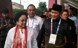 Prabowo – Megawati Nobar Saksikan Silat Asian Games