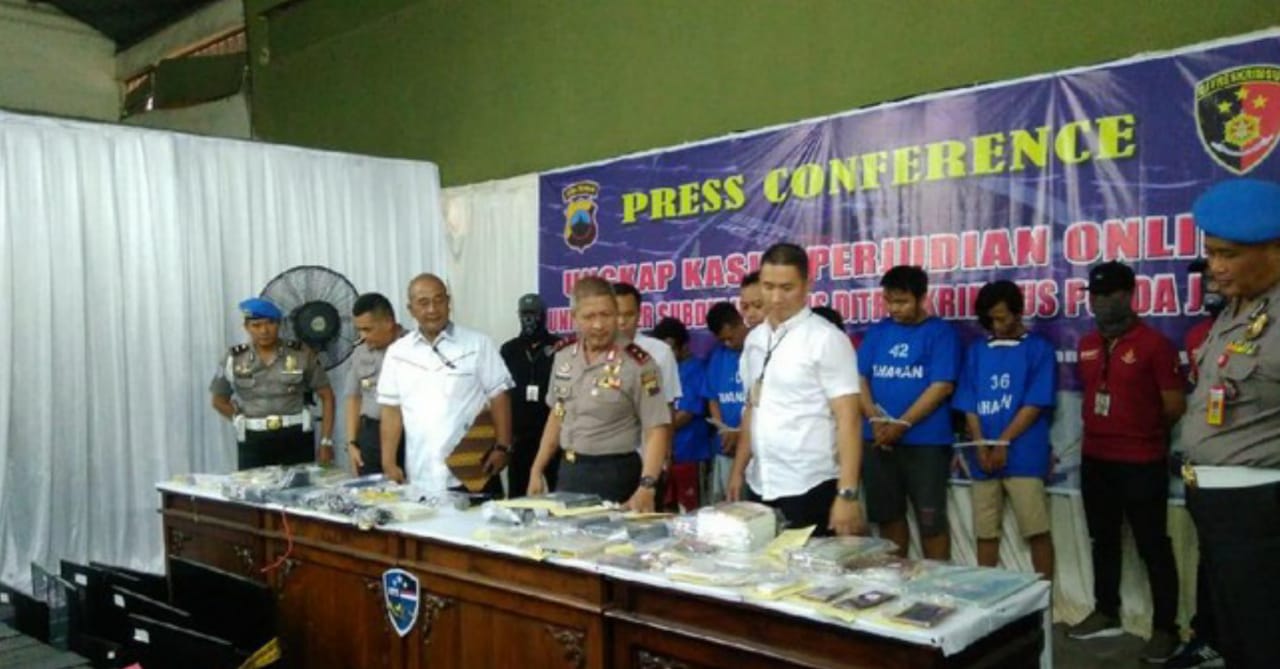 Polda Jateng “Grebek” Lokasi Warnet Jadi Sarang Judi Online Beromzet Rp1 Miliar per Bulan