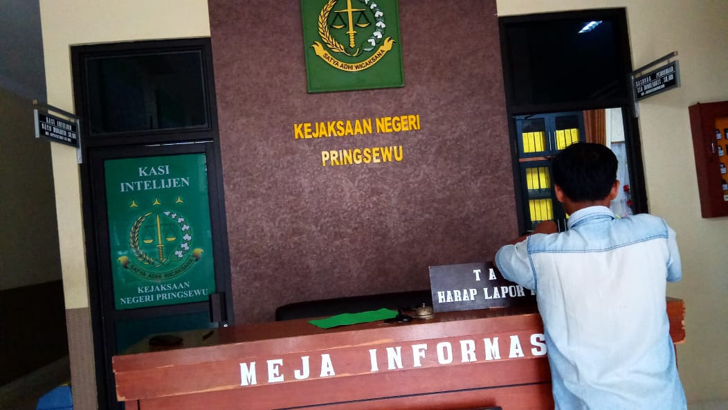 Sekertaris Pol PP Pringsewu Diperiksa Jaksa Terkait Kasus ADD Pekon Sinarmulya