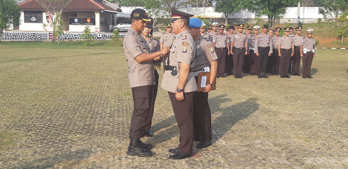 Kapolres Lampung Utara Kukuhkan Kapolsek Abung Tengah