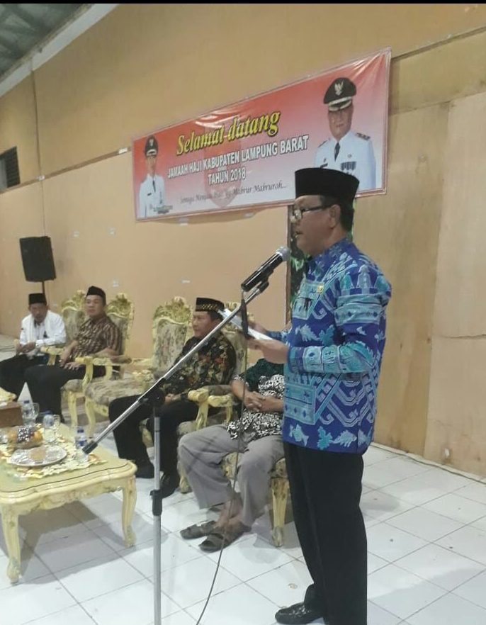 Pemkab Lambar Sambut Kedatangan Jamaah Haji Lambar