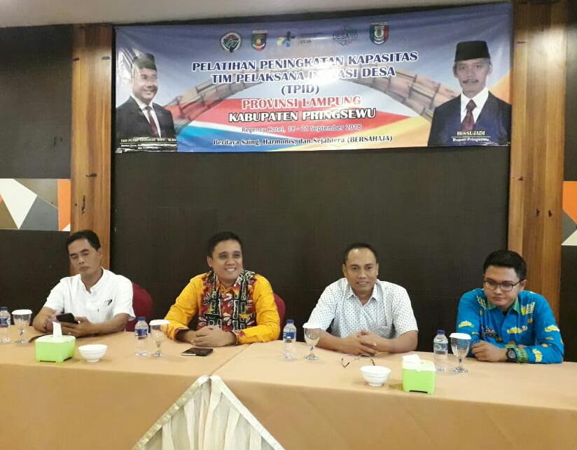 Sekdis PMP Pringsewu Tutup Pelatihan TPID