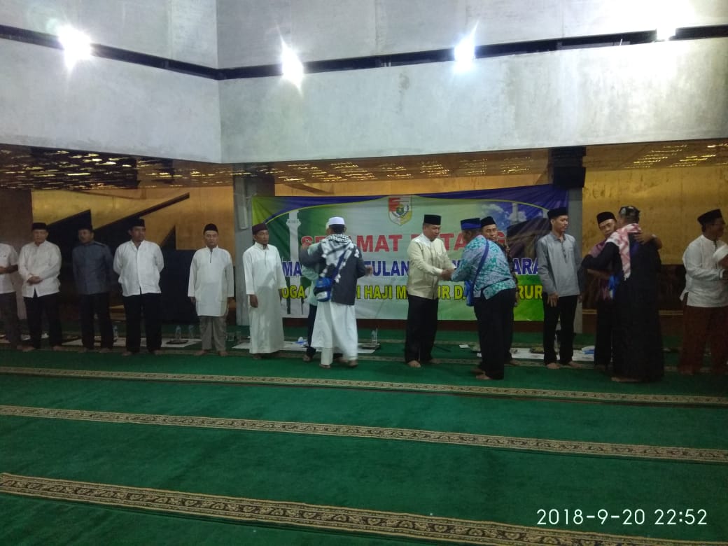 Jamaah Haji Kabupaten Tulangbawang Barat Telah Kembali