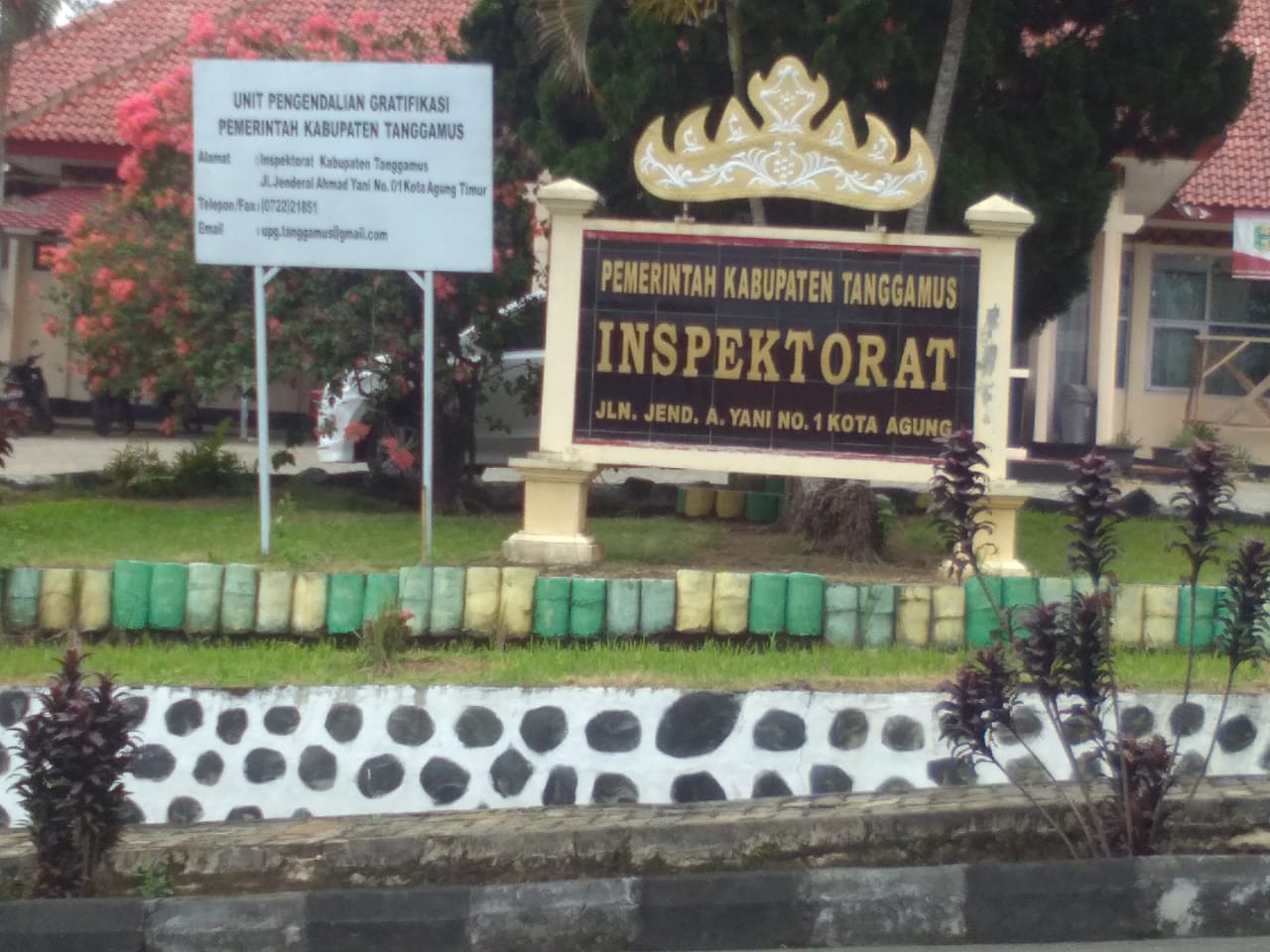 Inspektorat Tanggamus Angat Bicara Terait Proyek Pembangunan Jalan Rabat Beton Pada Akhir 2017