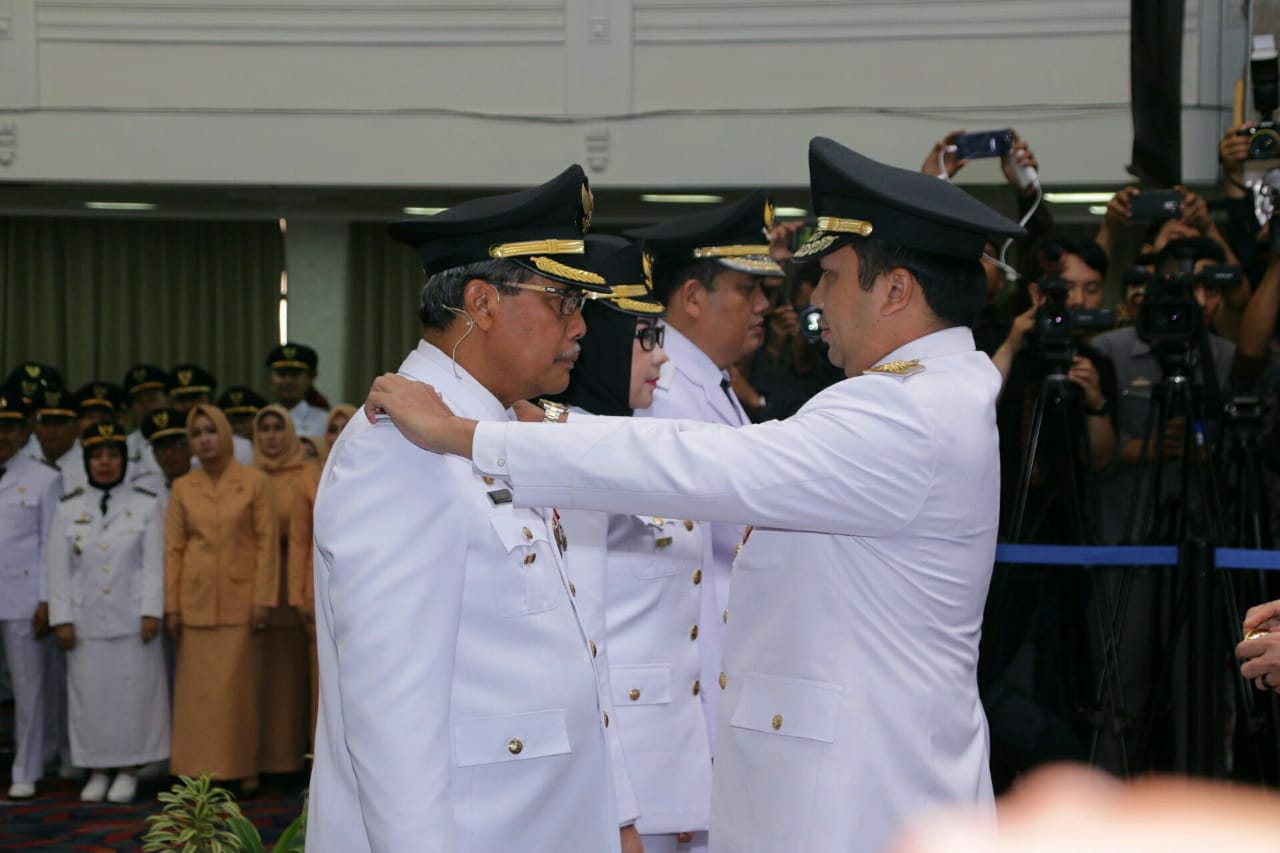 Loekman Djoyosoemarto Resmi Menjadi Bupati Lampung Tengah