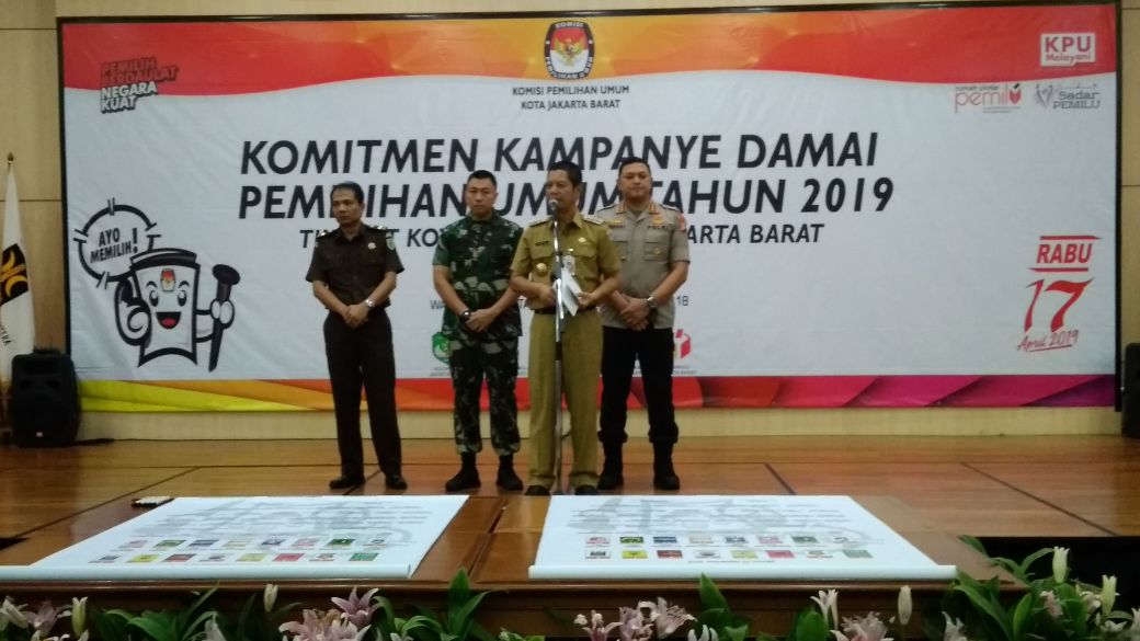 Jakarta Barat Gelar Deklarasi Kampanye Damai