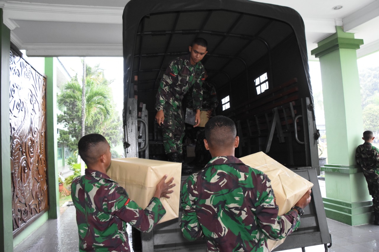 Korem 091/ASN Siap Terima Pengungsian Korban Gempa dan Tsunami