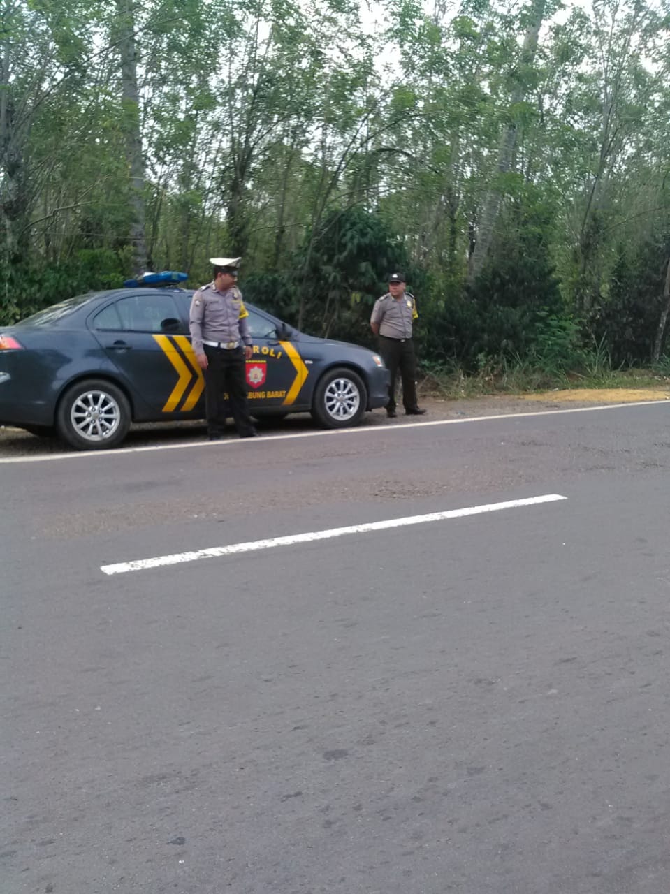 Minimalisir Kriminalitas di Jalinsum, Polres Lampung Utara Tingkatkan Giat Patroli