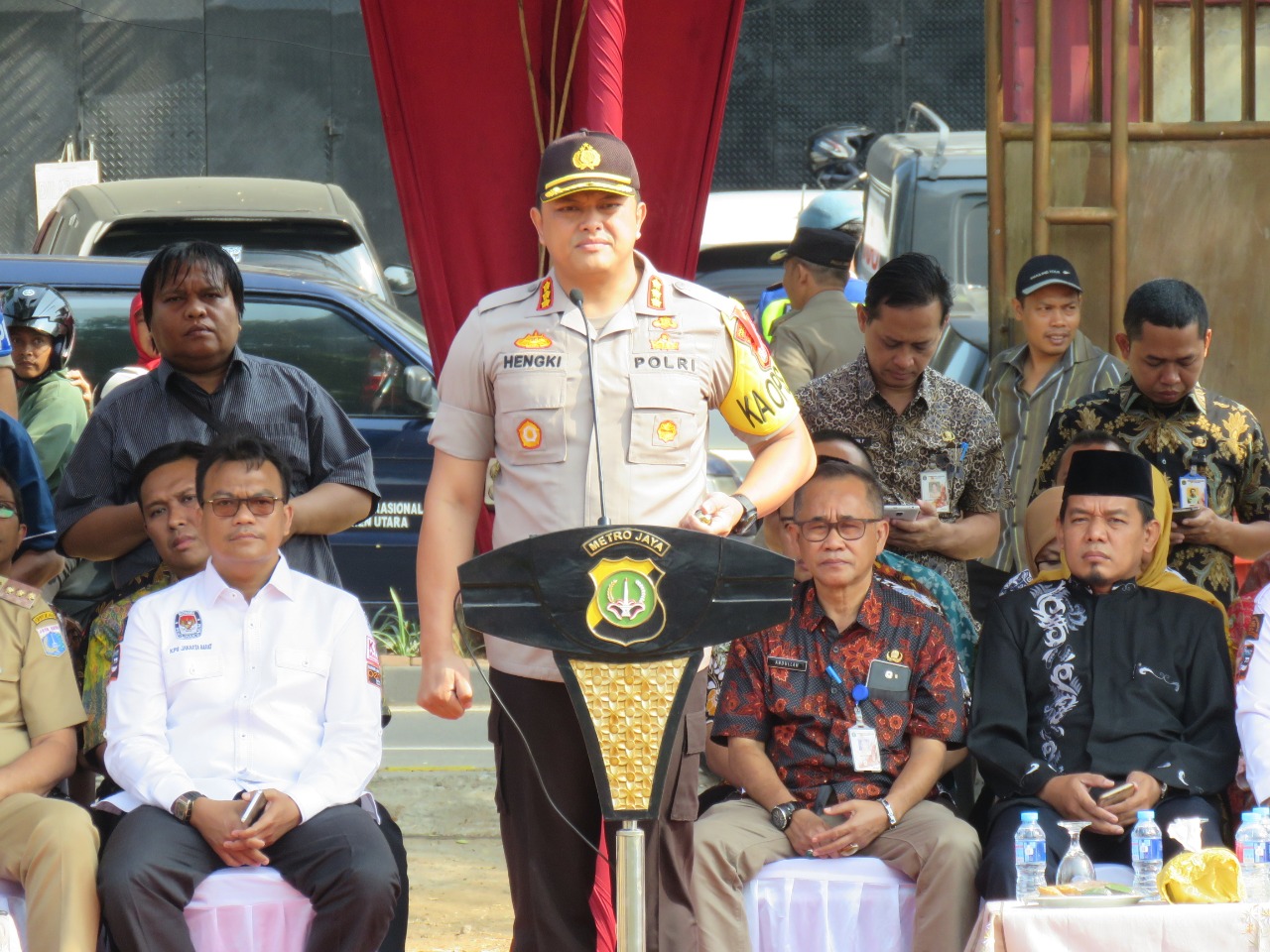 Hadapi Pileg Dan Pilpres 2019, Polres Jakbar Gelar Simulasi Pengamanan Pemilu