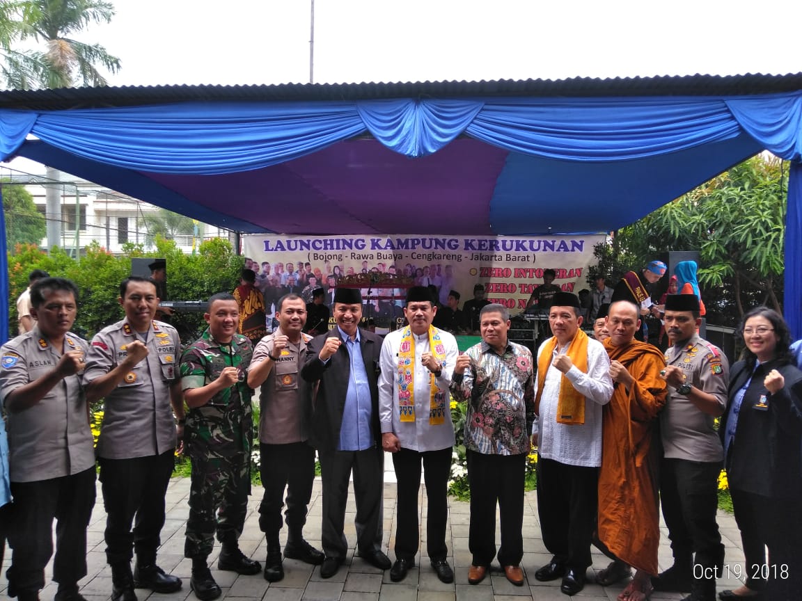 Launching Kampung Kerukunan di Rawa Buaya