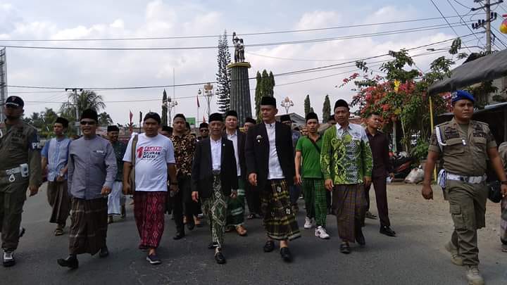 Upacara Peringatan Hari Santri Nasional 2018 di Kabupaten Pringsewu