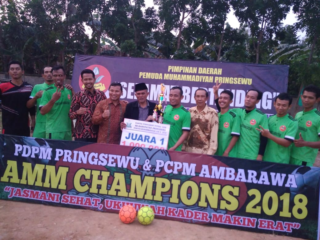 Turnamen Futsal PD Pemuda Muhammadiyah Cup Pringsewu Ditutup