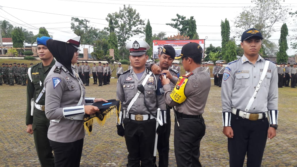Polres Lampura Gelar Pasukan Operasi Zebra Krakatau 2018